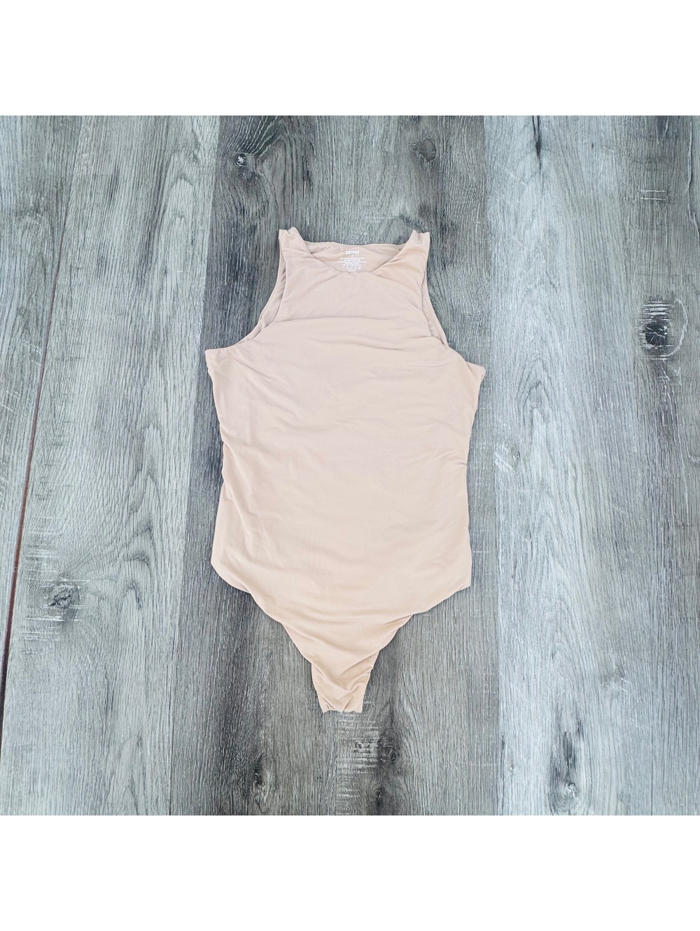 Skims seamless crema bodysuit size S